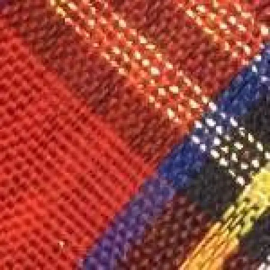 The Worthy Dog Lurex Plaid Neck Tie Adjustable Collar Attachment Accessory image {2}