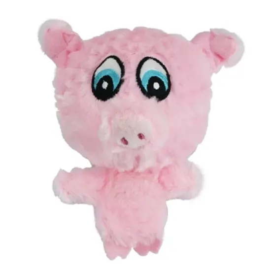 Multipet Knobby Noggin Pig Dog Plush Toy image {4}