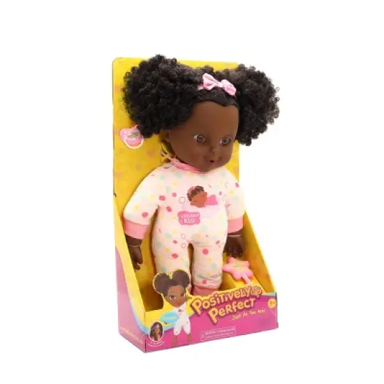 Positively Perfect 14" Yolanda Toddler Doll - Brown Hair/Brown Eyes image {4}
