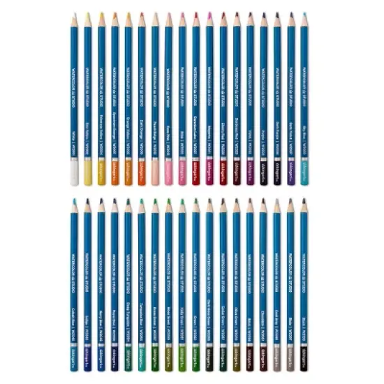 KINGART Watercolor Pencils 36 Colors image {1}
