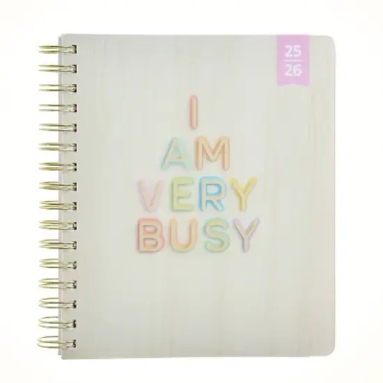 Gartner Studios 7"x8.25" 2025-2026 Weekly/Monthly Planner Spiral 'I Am Very Busy' image {4}