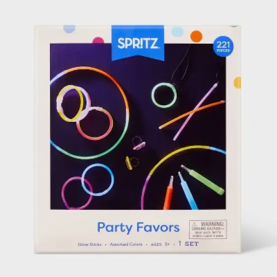 200ct Party Favor Glow Sticks' Pack - Spritz&trade;: Multicolor Party Supplies for Kids, Myth & Fairytale Theme image {3}