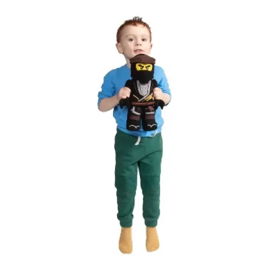 Manhattan Toy Company LEGO&reg; NINJAGO&reg; Cole Ninja Warrior 13" Plush Character image {2}