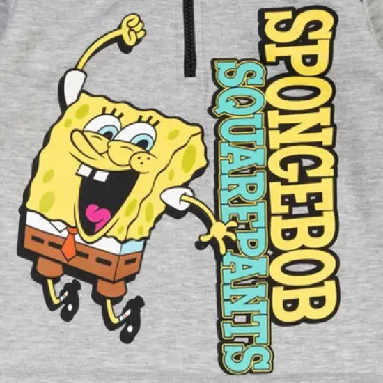 SpongeBob SquarePants Fleece Half-Zip Hoodie image {4}