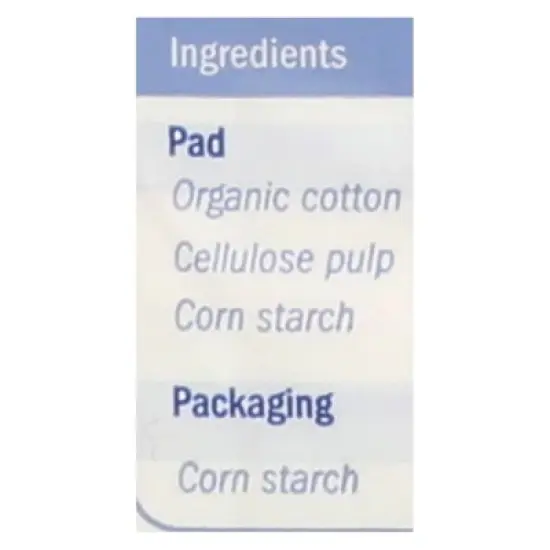 Natracare Organic Cotton Maxi Pads Super - 12 ct image {4}