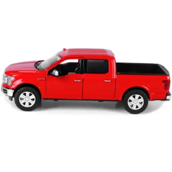 2019 Ford F-150 Lariat Crew Cab Pickup Truck Red 1/24-1/27 Diecast Model Car by Motormax image {3}