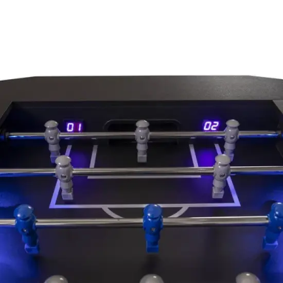 Atomic 60" Cobalt LED Foosball Table image {10}
