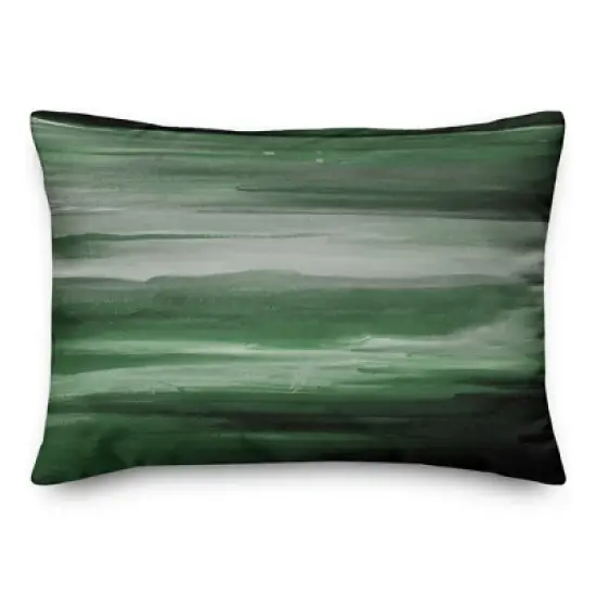 Creative Products Green Streaks 14x20 Indoor / Outdoor Pillow image {1}
