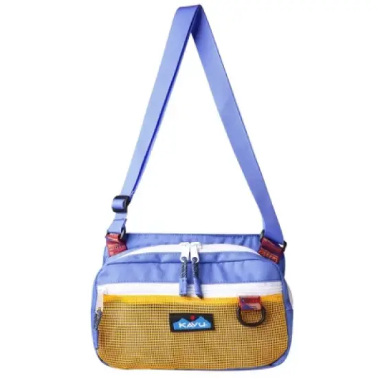 KAVU Delray Beach Crossbody Bag Lightweight Mesh Beach Pack
 image {5}