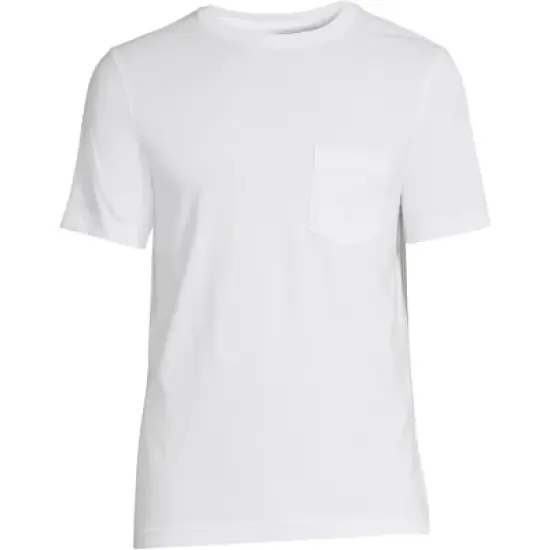 Lands' End Men's Short Sleeve Comfort First Mesh Pocket Tee image {1}