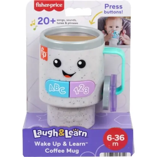 Fisher-Price Laugh & Learn Wake Up & Learn Coffee Mug image {5}