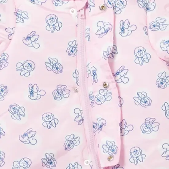 Disney Minnie Mouse Baby Girls Outerwear Pram Suit Newborn to Infant  image {2}