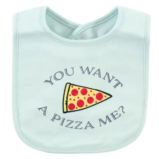 Hudson Baby Infant Boy Cotton Bibs, Food Puns Boy, One Size image {7}