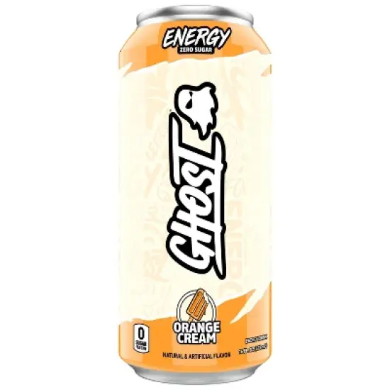 Ghost Energy Orange Cream Energy Drink - 16 fl oz Can image {10}