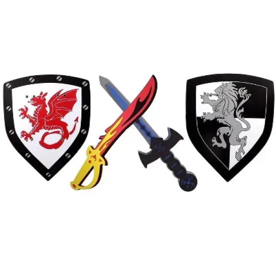 AZ  Import Foam Swords And Shields 2 Pack (Ninja Warrior) image {5}