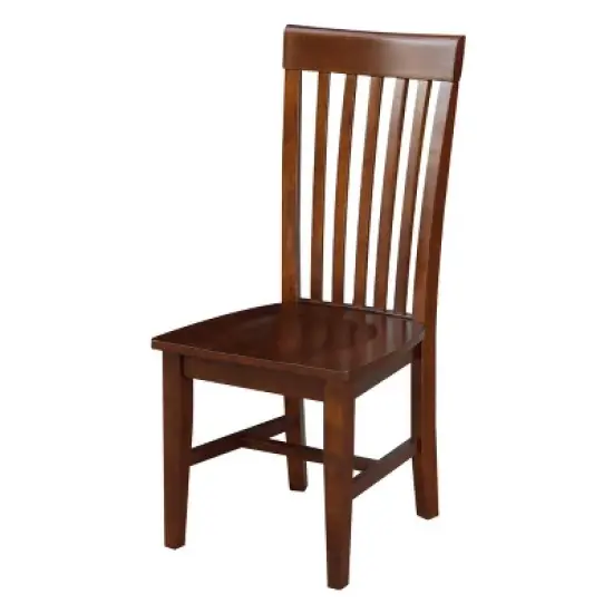 Set of 2 Tall Mission Chairs - International Concepts image {12}