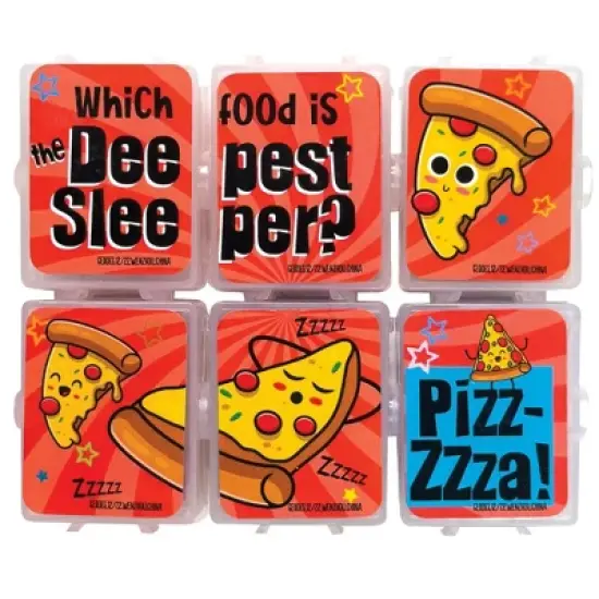 Link Up Scented Kneaded Erasers (12 Pack) - Mystery Puzzle & Fun Scents image {1}