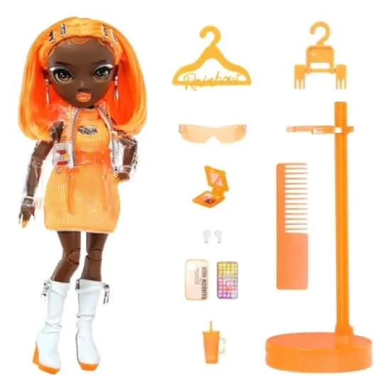 Rainbow High Michelle - Orange Fashion Doll image {1}