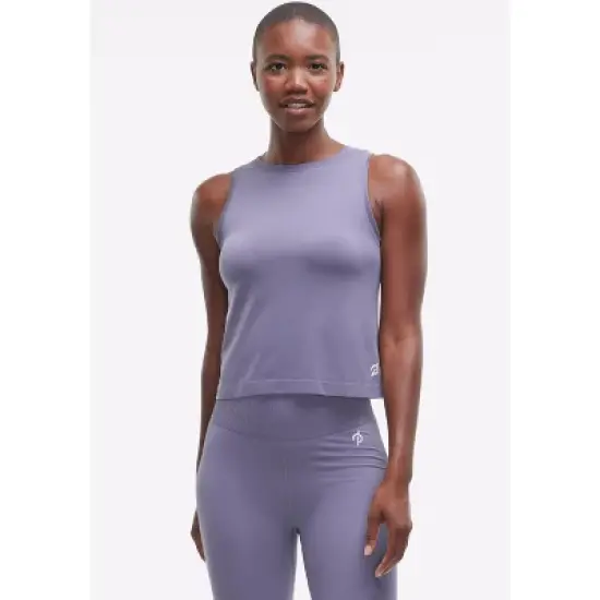 Peloton Women's Seamless Muscle Tank, Ash image {4}