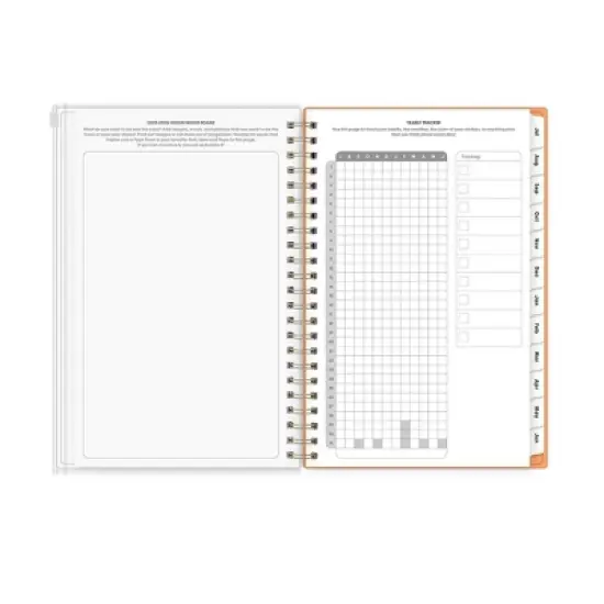 Blue Sky 5"x8" 2025-2026 Weekly/Monthly Zip Pouch Wirebound Planner Mayana Ombre image {7}