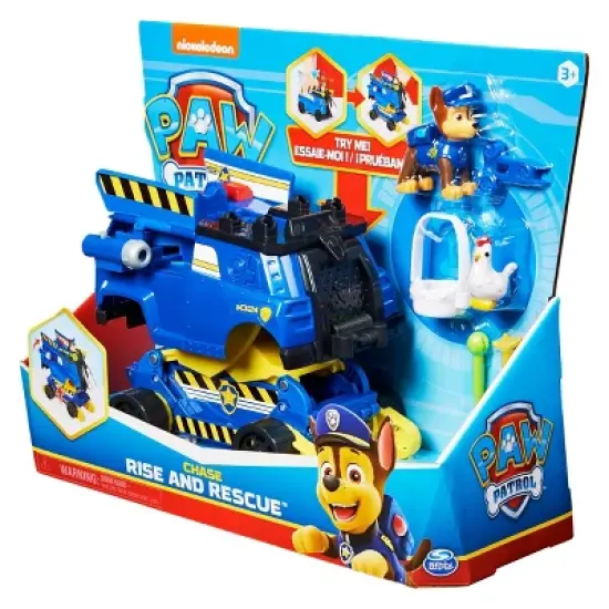 PAW Patrol: Rise and Rescue Transforming Car with Chase Figure image {7}