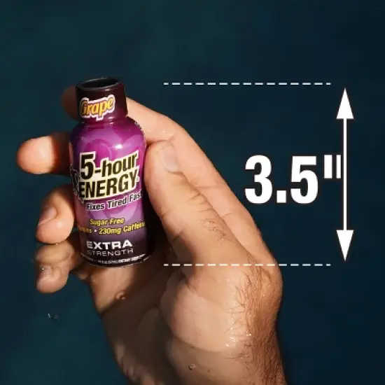 5 Hour Energy Shot Extra Strength - Grape - 1.93oz/10pk image {7}