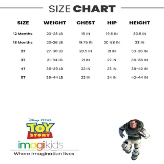 Disney Pixar Toy Story Buzz Lightyear Baby Cozy Faux Shearling Zip Up Cosplay Hoodie Infant to Toddler image {6}