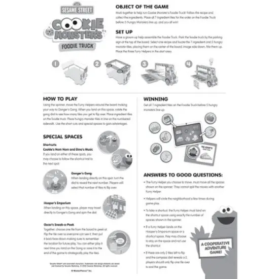 MasterPieces Kids Games - Sesame Street Cookie Monster Matching Game image {4}