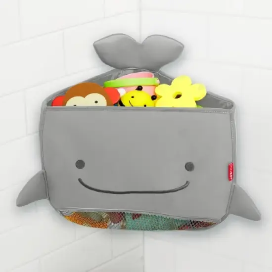 Skip Hop Moby Corner Bath Organizer - Gray image {1}
