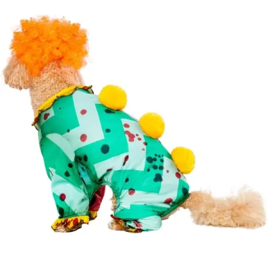 Rubies Creepy Clown Pet Costume image {1}
