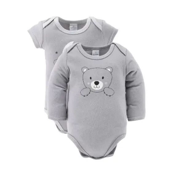 The Peanutshell Celestial Bears 23-Piece Layette Gift Set in Grey/White 0-3 months image {2}