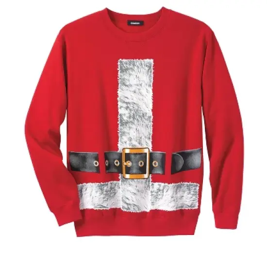 KingSize Men's Big & Tall Graphic Fleece Sweatshirt image {1}