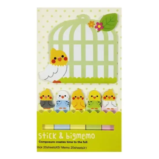 Wrapables Bookmark and Memo Sticky Notes image {1}