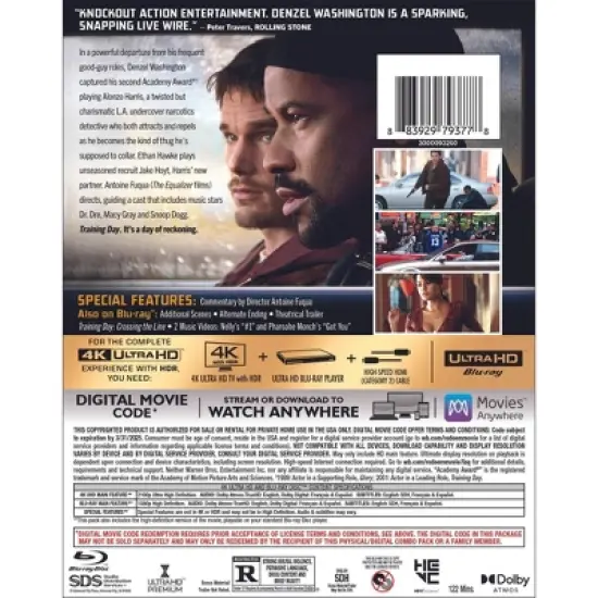 Training Day (4K/UHD + Blu-ray + Digital) image {2}