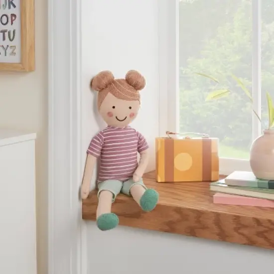 Decorative Kids' Pillow Striped Purple - Pillowfort&trade; image {1}