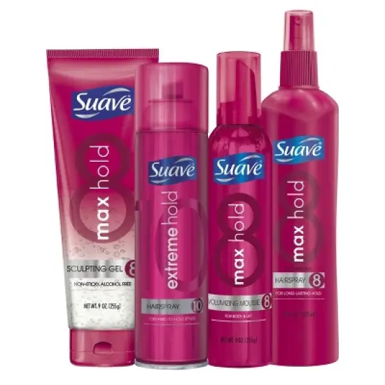 Suave Max Hold Volumizing Mousse - 9oz image {3}