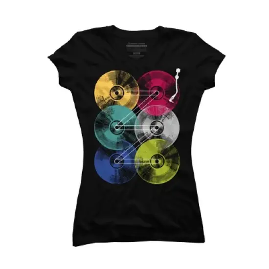 Junior's Design By Humans Nonstop By clingcling T-Shirt image {2}