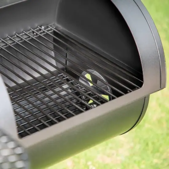 Captiva Designs E02GR016 16" Offset Charcoal Smoke - Black image {3}