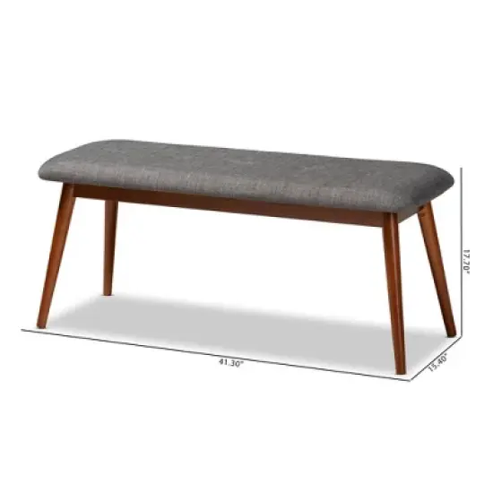 Flora Bench - Baxton Studio image {4}