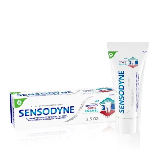 Sensodyne Sensitivity Gum and Enamel Mint Toothpaste - 2.3oz image {14}