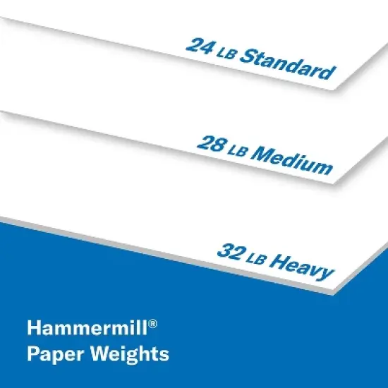 Hammermill Premium Multipurpose Paper 20-lb. 8-1/2 x 11 White 2500/Carton 105910 image {8}