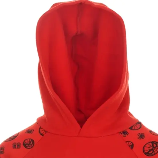 Marvel Avengers Spider-Man Miles Morales Spider-Man Fleece Pullover Hoodie and Pants Outfit Set Toddler image {3}