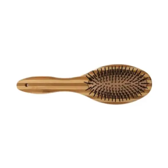 Country Living Dual-Sided Natural Wood Dog Brush - Ergonomic, Durable & Versatile image {2}