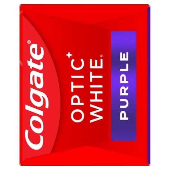 Colgate Optic White Purple Toothpaste for Teeth Whitening - 4.2oz image {14}