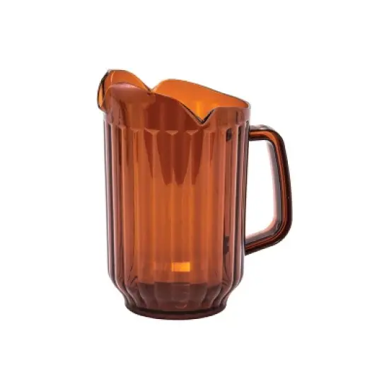Winco 3 Spout Polycarbonate Beverage Pitcher, 60 oz image {4}