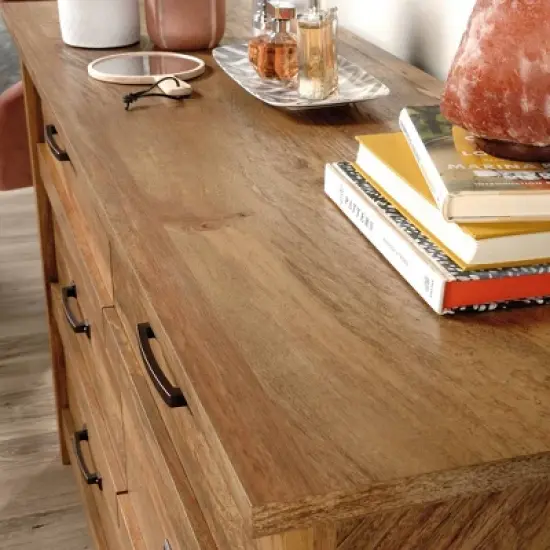 Cannery Bridge 6 Drawer Dresser Brown - Sauder image {5}