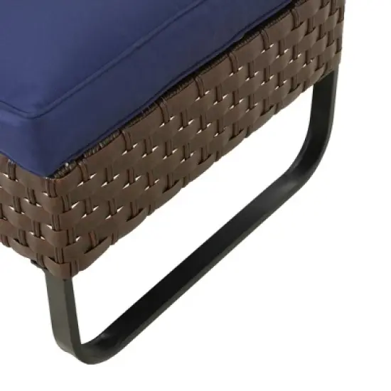 U Leg Patio Ottoman - Patio Festival image {4}