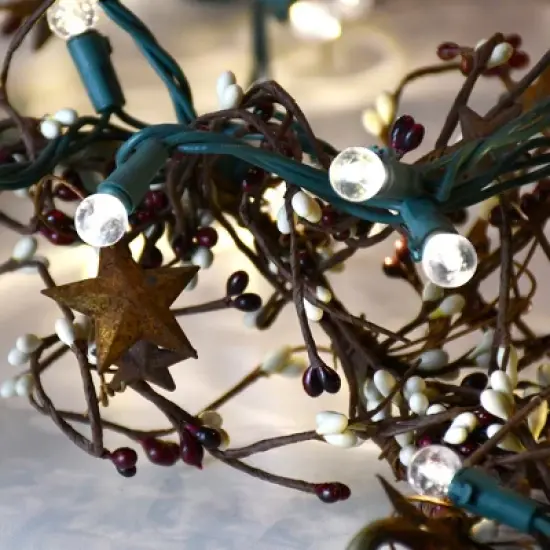 LumaBase Electric String Lights with Plastic Globes image {4}