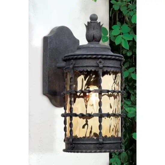 Minka Lavery Mallorca Collection 16" High Iron Outdoor Wall Light image {3}