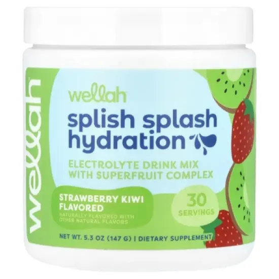Wellah Splish Splash Hydration, Strawberry Kiwi, 5.3 oz (147 g) image {4}